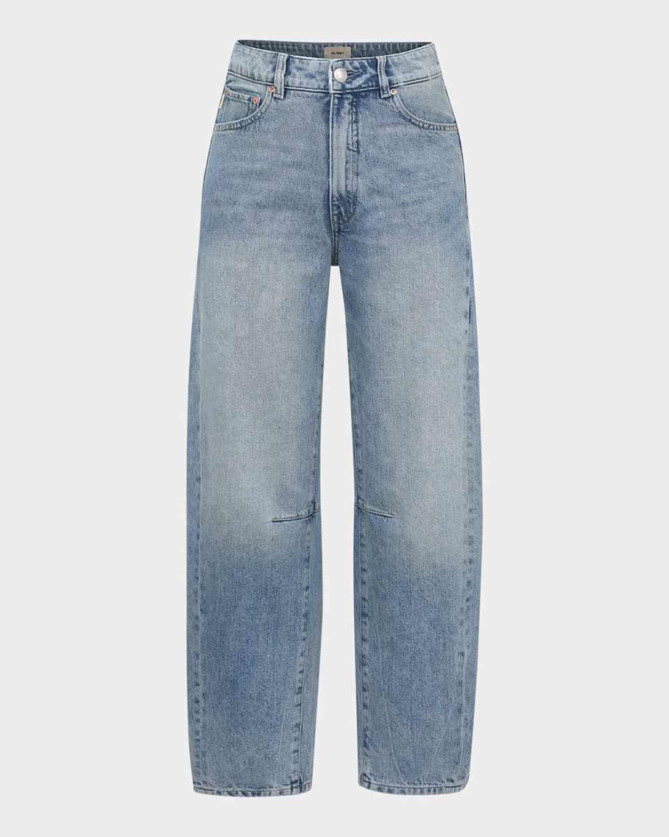 Miro High-Rise Barrel Jeans